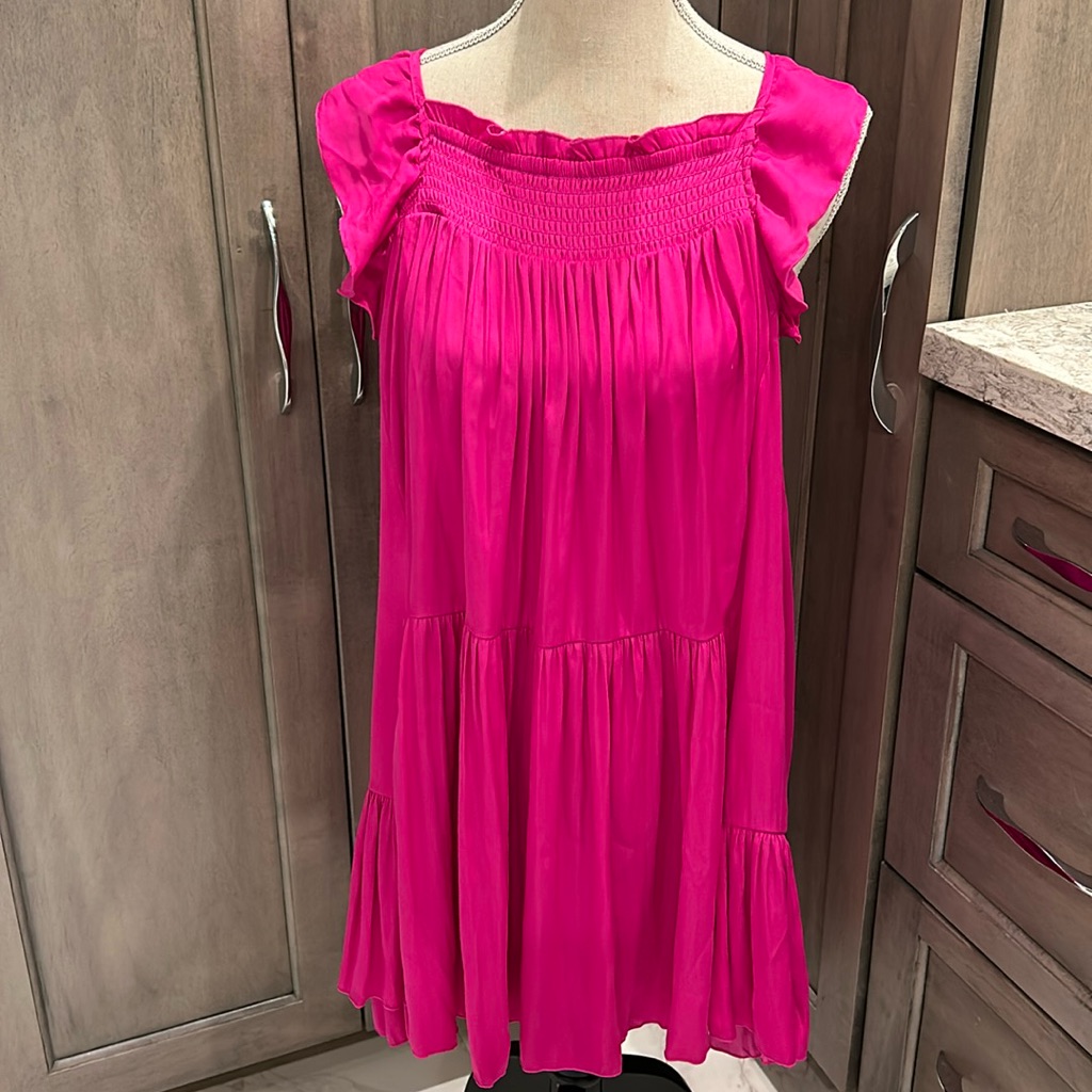 Free People Brand Ruffle Dress